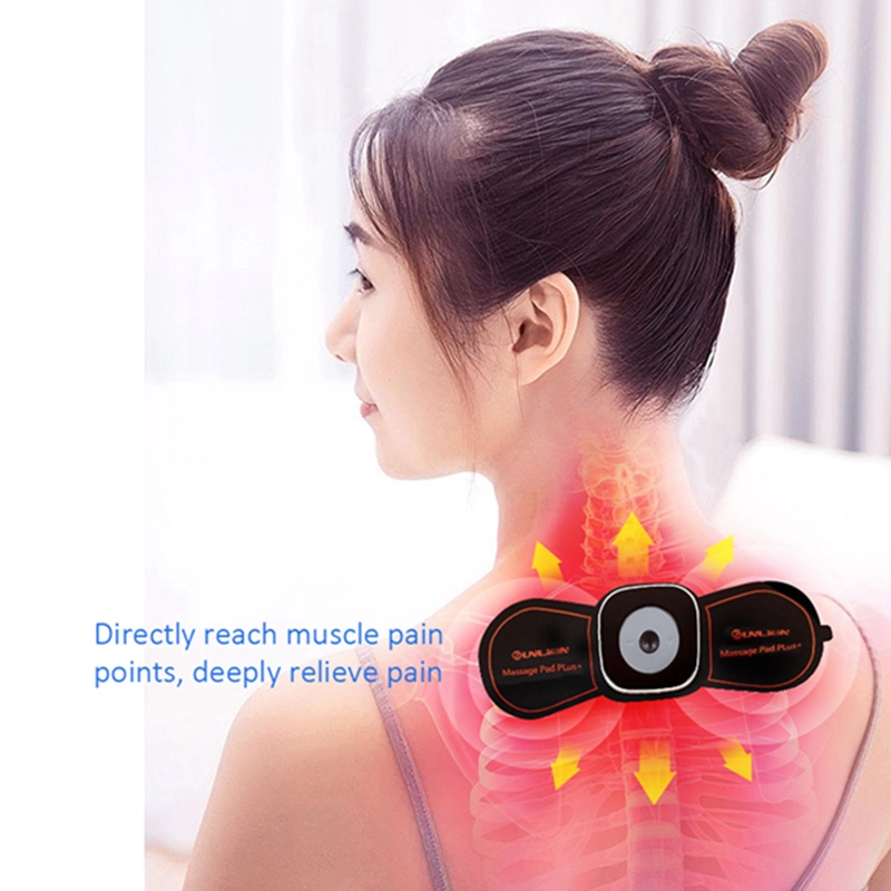 Stimulasi otot listrik frekuensi menengah mini ems pijat leher jaringan dalam