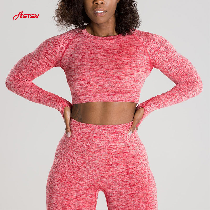 ladies seamless long sleeve