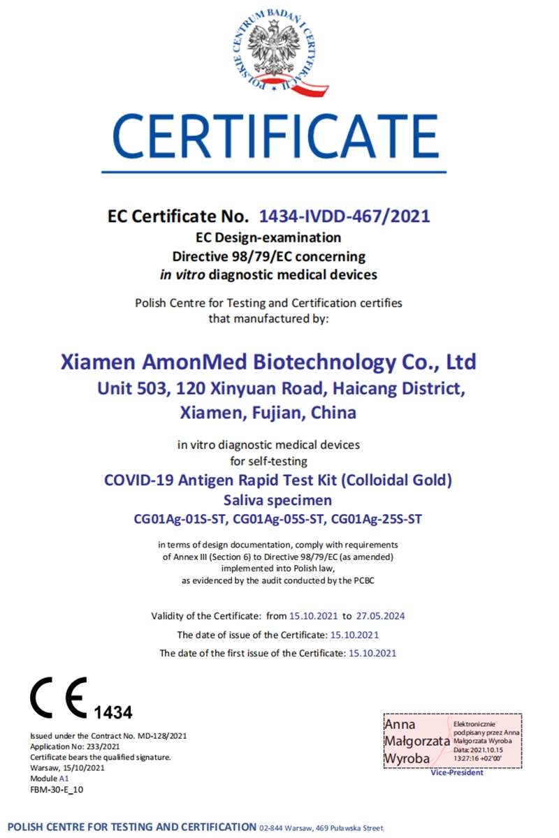 Kit Tes Cepat Antigen Akurat COVID-19