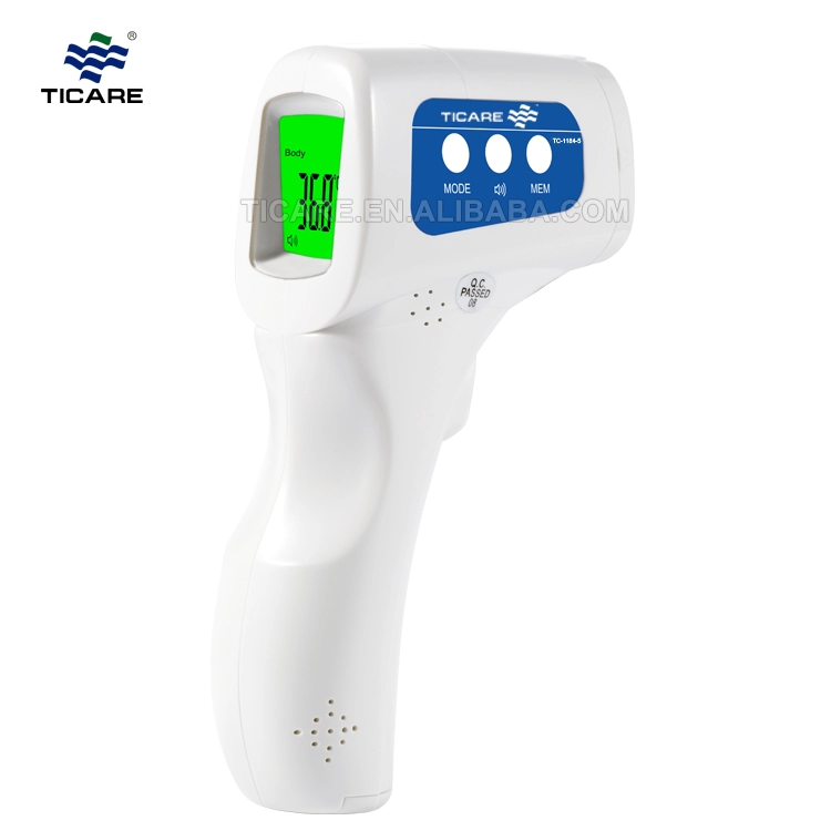 Termometer kulit dahi inframerah medis digital cocok untuk penggunaan bayi atau orang dewasa