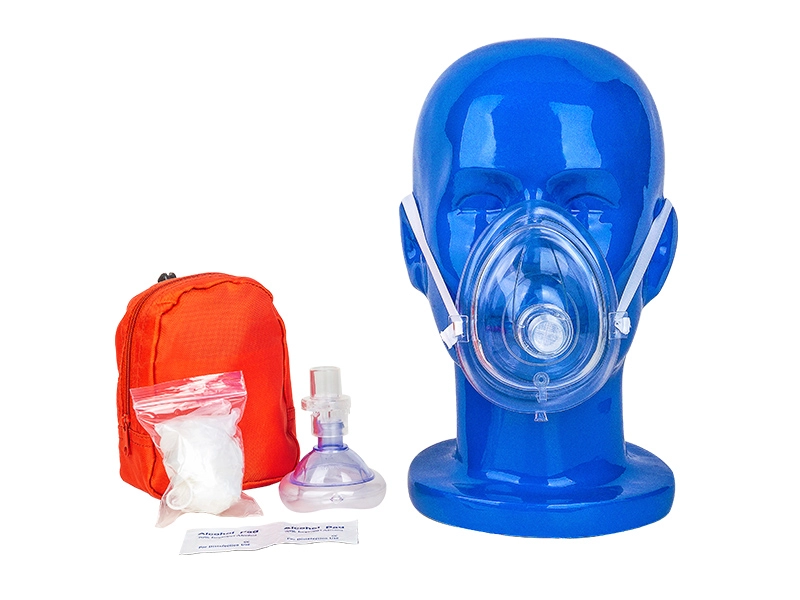 Kit Kombo Masker Penyelamatan CPR Nilon