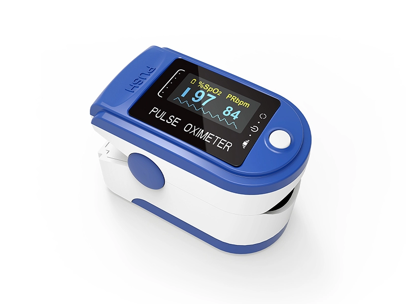 Tampilan Warna Ganda Digital Fingertip Pulse Oximeter