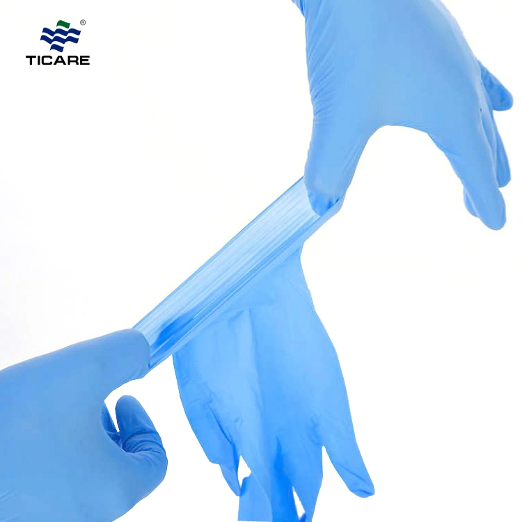 Sarung tangan Nitril Steril Sekali Pakai Medis Untuk Keselamatan