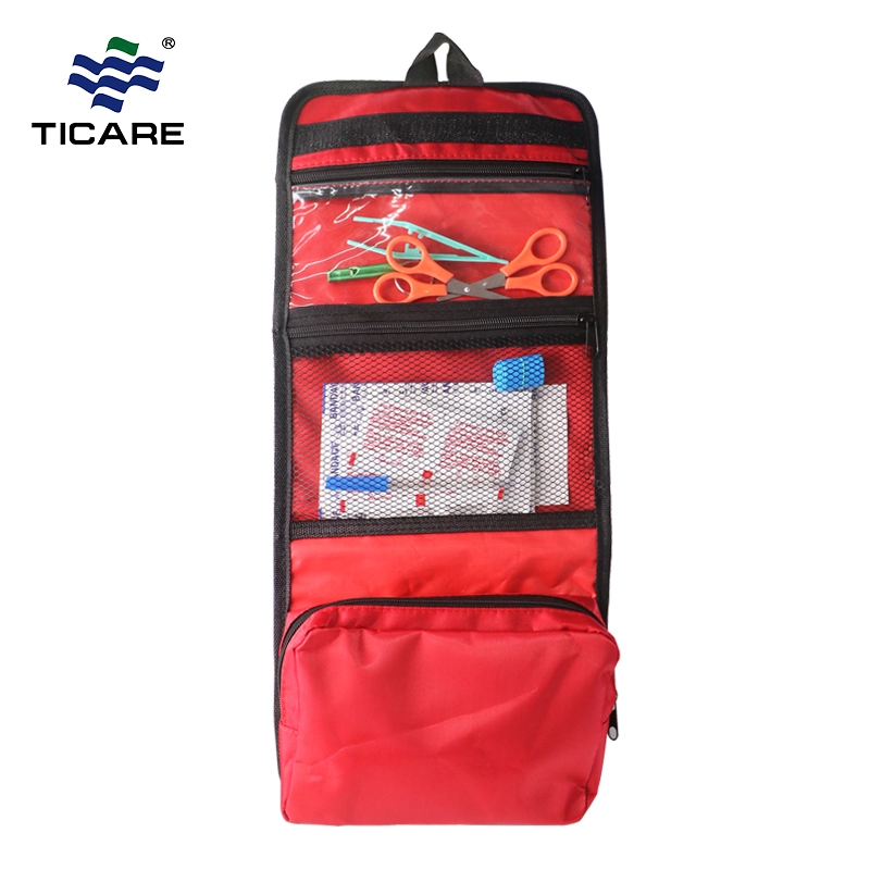 Tas Kit P3K Lipat Merah untuk Luar Ruangan
