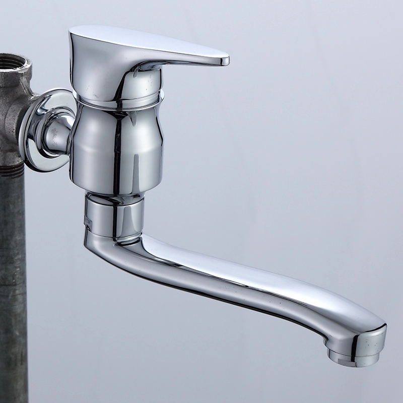 Faucet Utilitas Pemasangan di Dinding
