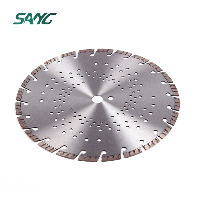 400mm diamond circular turbo saw blade cutter disc untuk jalan beton