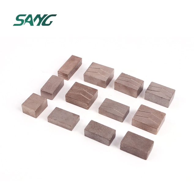 Segmen granit 2000mm 24x10.5/9.5x15mm untuk cokelat Tan