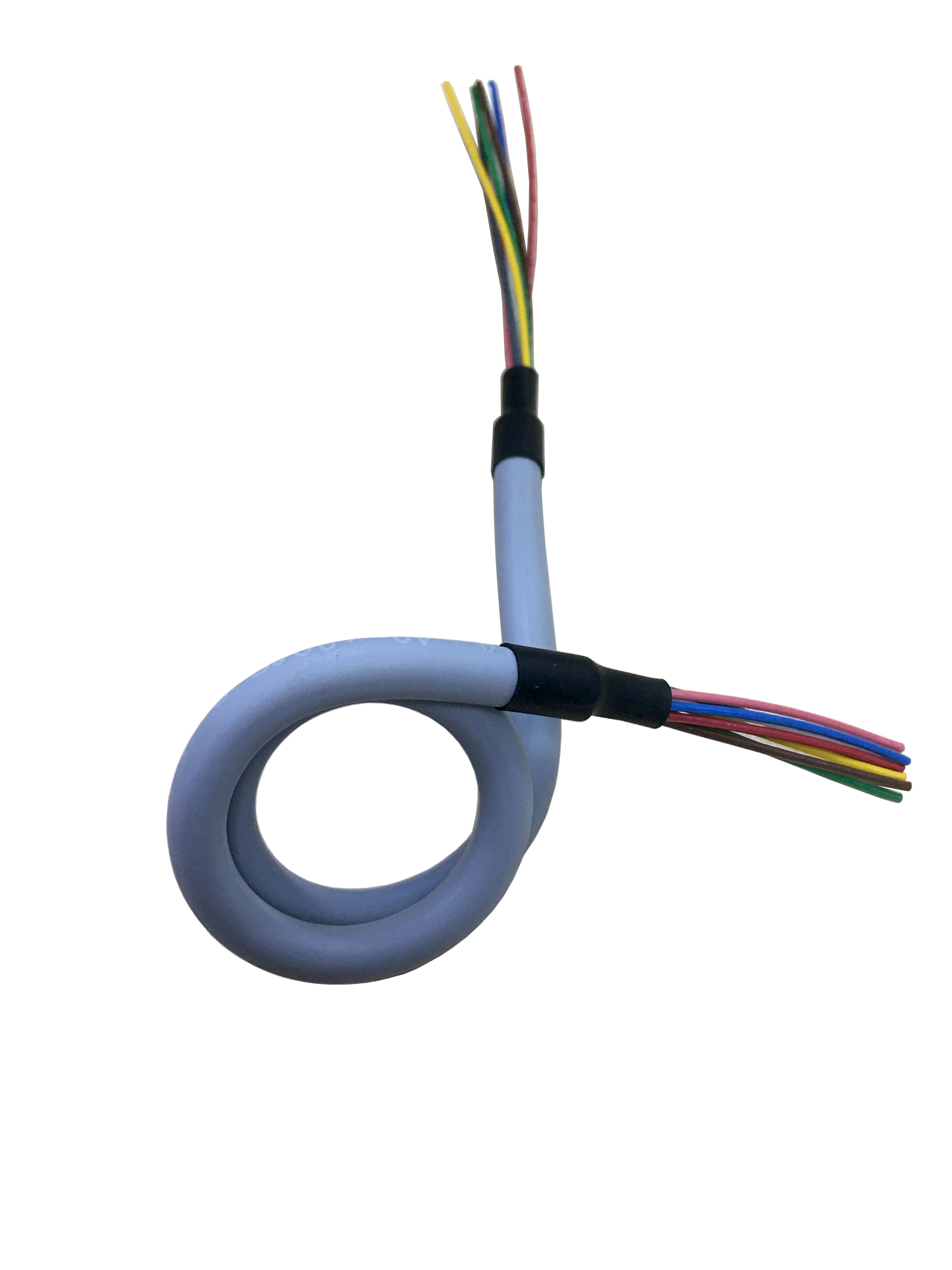 Kabel TPU Kabel volume untuk sepeda bersama Kabel Coil PUR