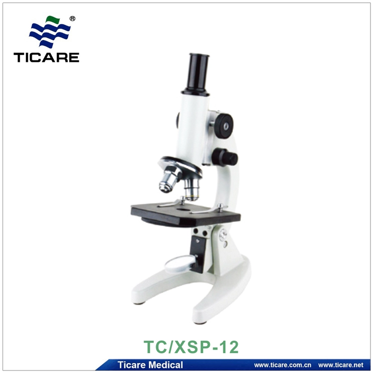 Mikroskop Biologi Optik Bermata XSP-12 40X 2000X untuk Mikroskopik Klinis