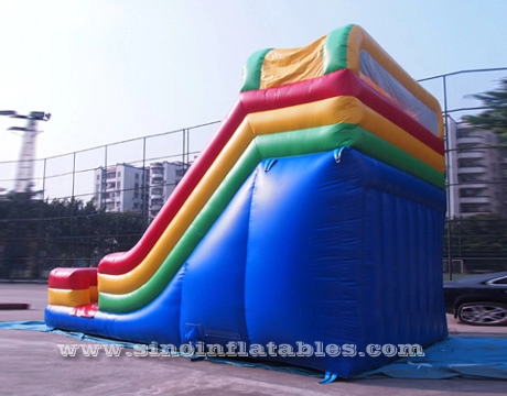Game Tiup Adrenalin Jalur Ganda Tinggi 18 dengan Slide untuk Anak-anak dari Sino Inflatables
