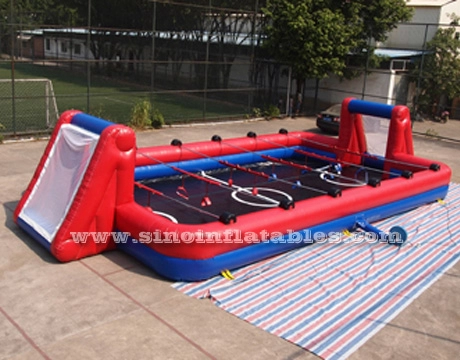 40'x25' anak-anak DAN orang dewasa lapangan sepak bola tiup besar untuk kesenangan interaktif sepak bola indoor atau outdoor