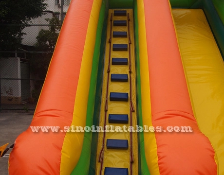 19' custom made inflatable dry slide dengan bahan bebas timah