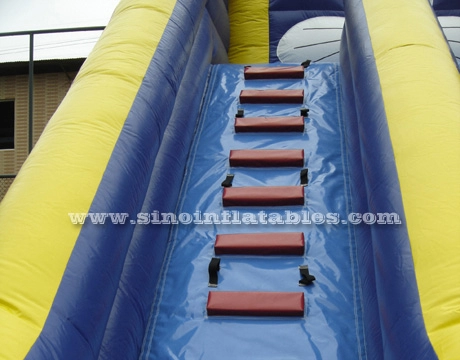 6 mts tinggi kelinci besar anak-anak slide tiup dengan pvc bebas timah untuk kesenangan pesta di luar ruangan