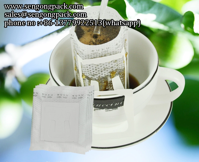 C19II Mesin pengisian kantong penyaring kopi segel panas
