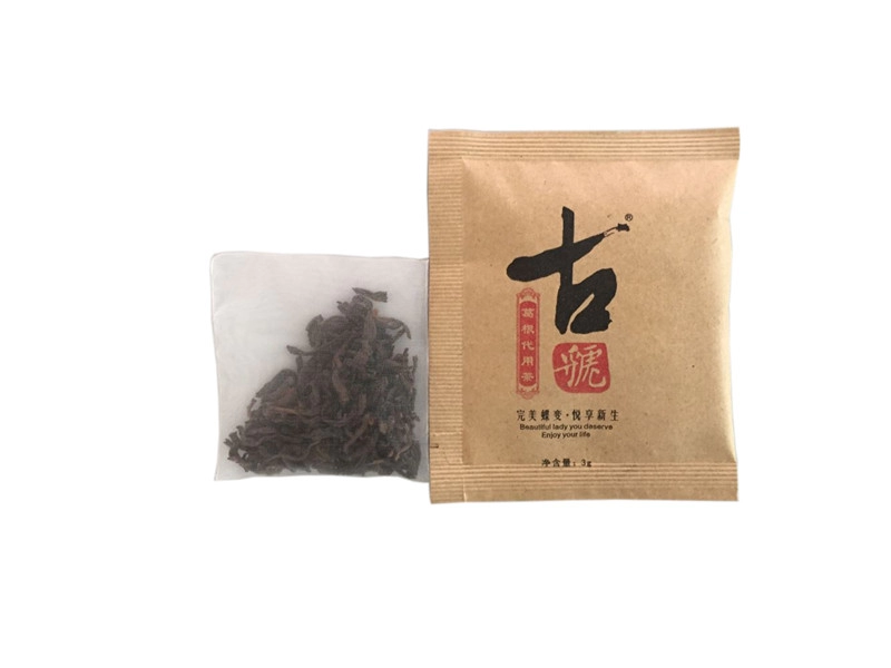 Mesin pengemas teh Herbal Kunyit Persik Nilon Datar C23DX untuk dijual
