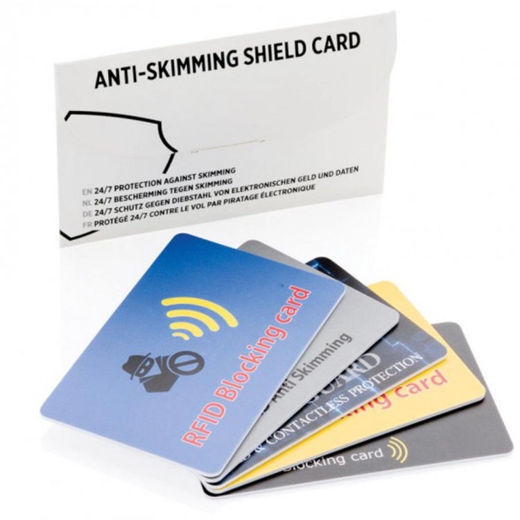 Sinyal RFID memblokir kartu anti skimming pemblokir pelindung kartu kredit rfid
