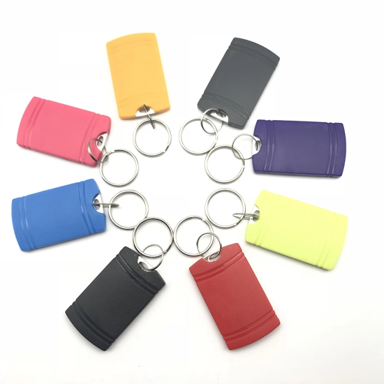 Keyfob RFID 13.56Mhz ABS Warna-warni Tahan Air Untuk Kunci