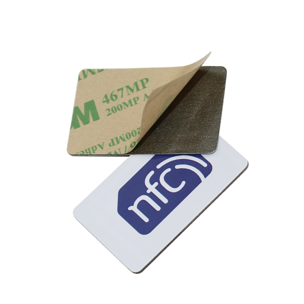 Tag koin keras PVC NFC anti-logam perekat HF