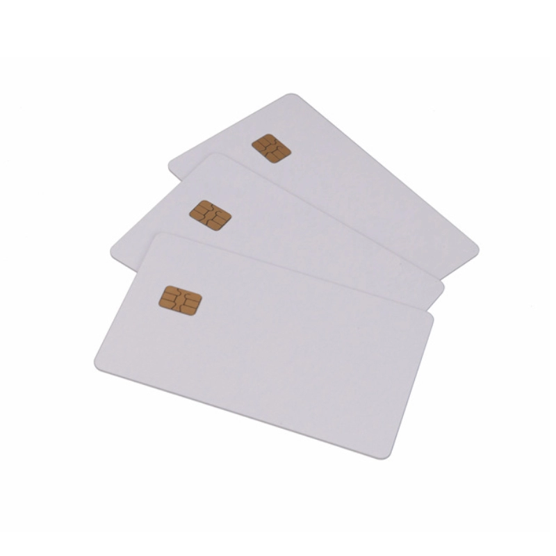 Pencetakan Inkjet Kartu Pintar Kontak Chip Putih 4442/4428 Kosong