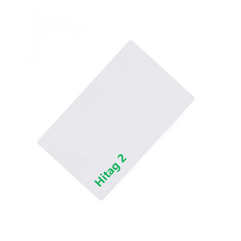 Kartu Kontrol Akses RFID 125KHz Hitag2 256Bits Putih