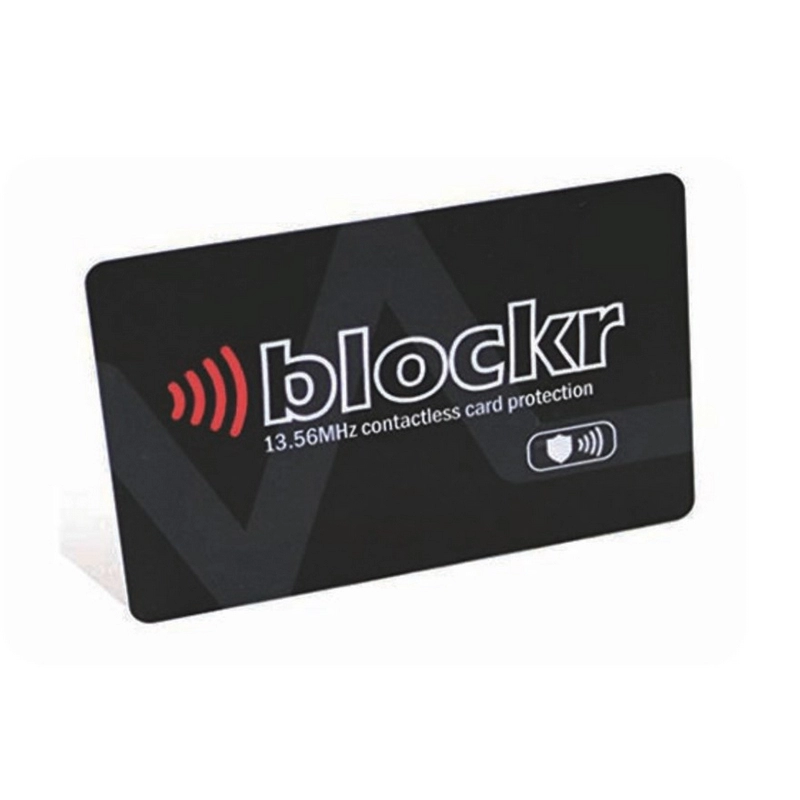 Kartu Pemblokiran RFID Pelindung Kartu Kredit Aman 13,56Mhz
