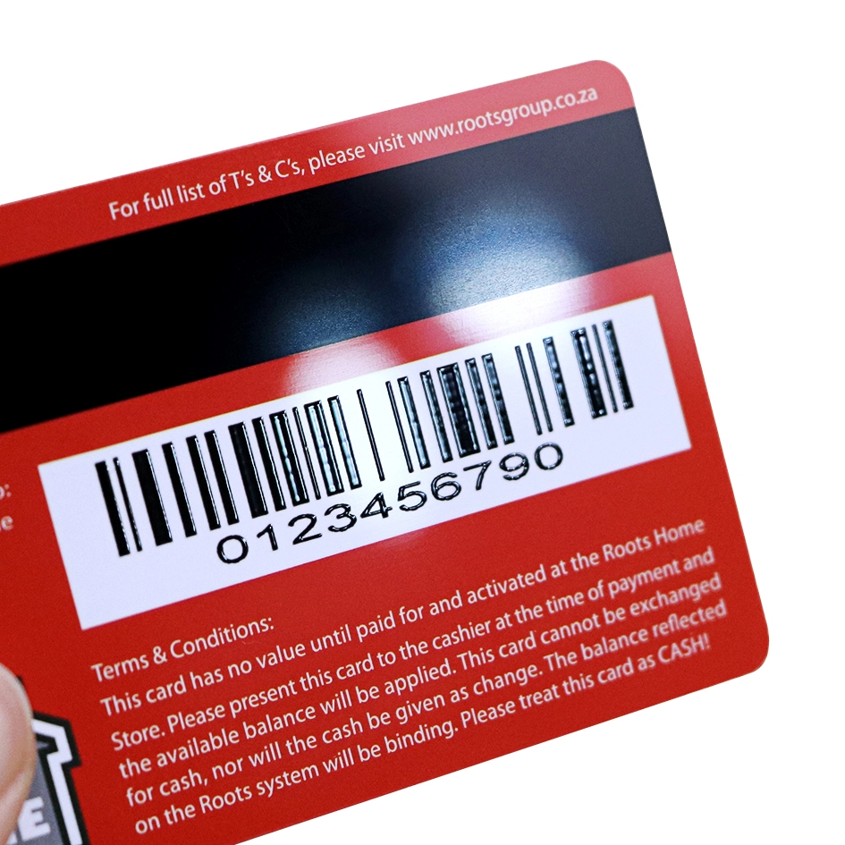 Kartu Mifare Tanpa Kontak RFID Standar ISO dengan Barcode