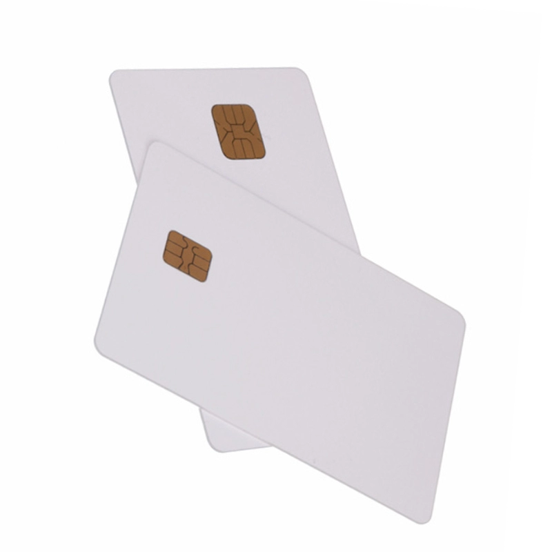 Pencetakan Inkjet Kartu Pintar Kontak Chip Putih 4442/4428 Kosong