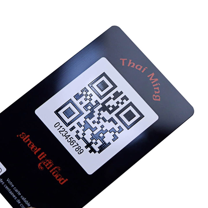 Pencetakan CMYK Kartu Kedekatan RFID 13,56Mhz Dengan Barcode DOD