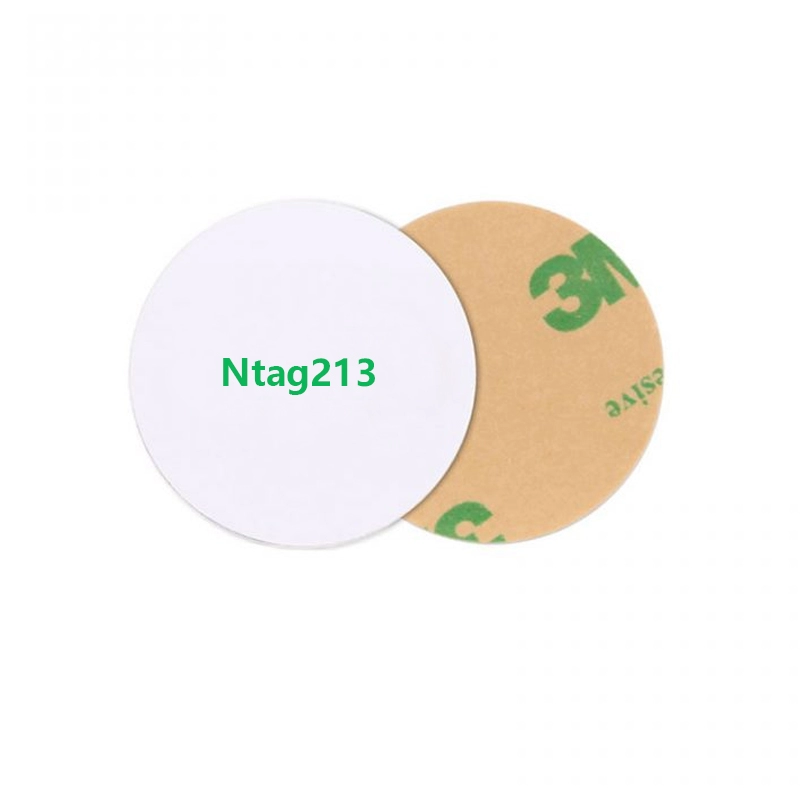 Kartu Koin NFC Ntag213 yang Dapat Ditulis Dengan Stiker 3M