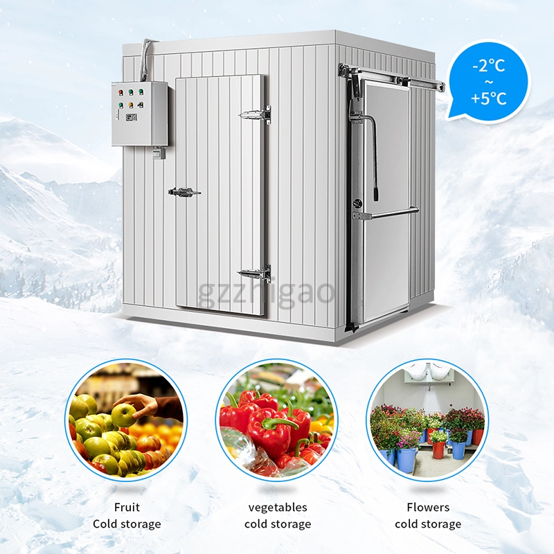Peralatan ruang dingin penyimpanan berpendingin buah sayuran