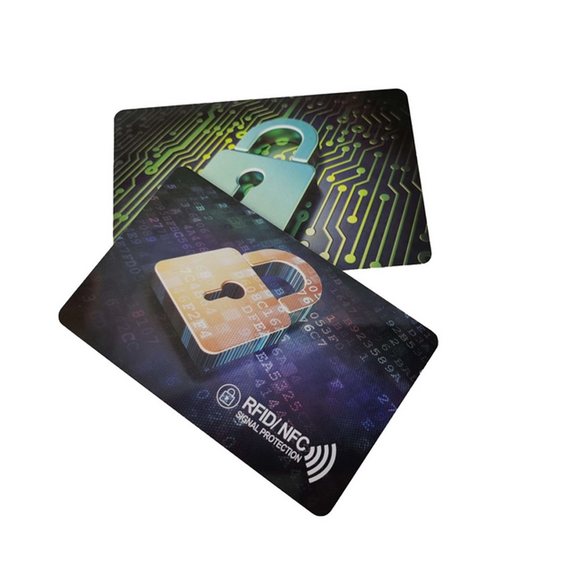Kartu Pemblokiran RFID Keamanan Tinggi Untuk Melindungi Dompet Anda