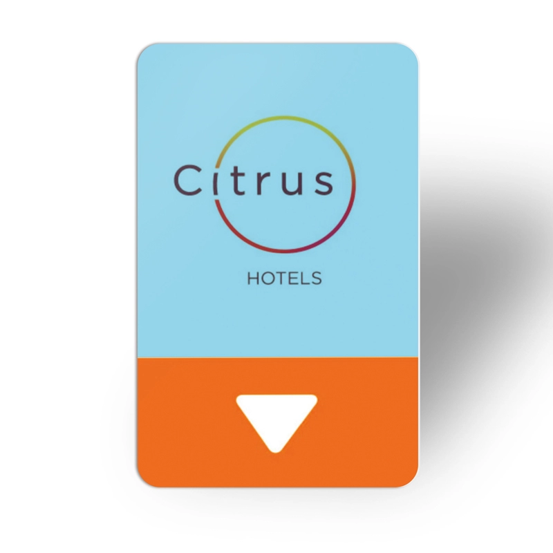 Kartu Kunci Hotel RFID Vingcard Plastik yang Disesuaikan