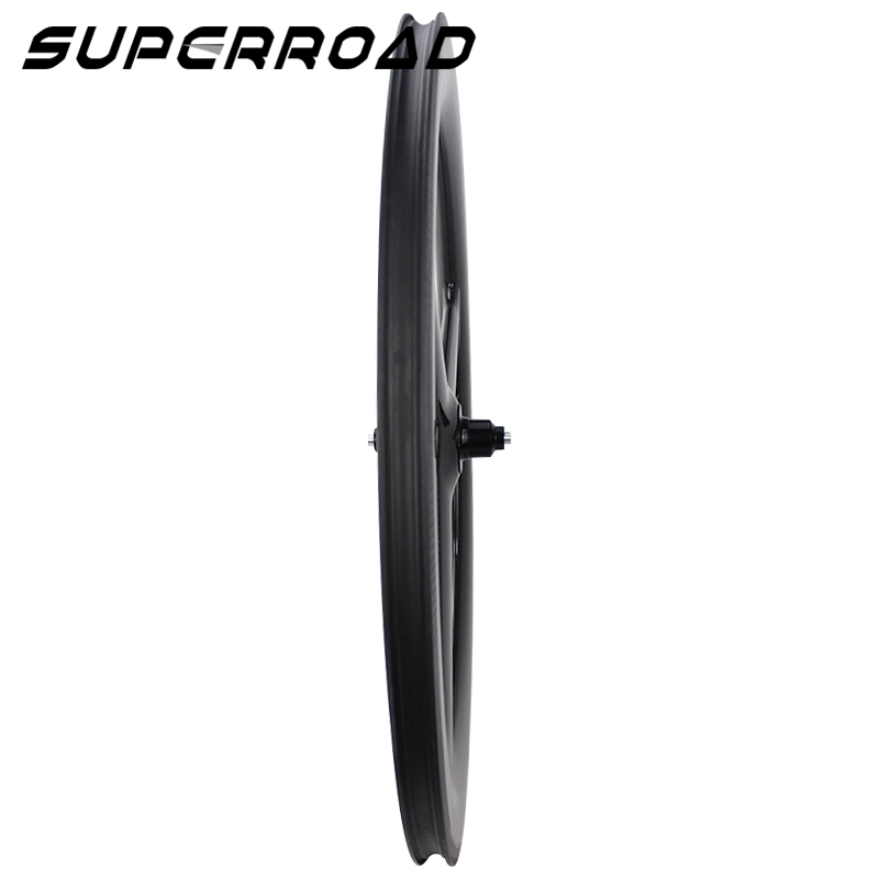 Roda Fixie Tubeless Track Tubular Karbon Superroad 3 Tri Jari-jari