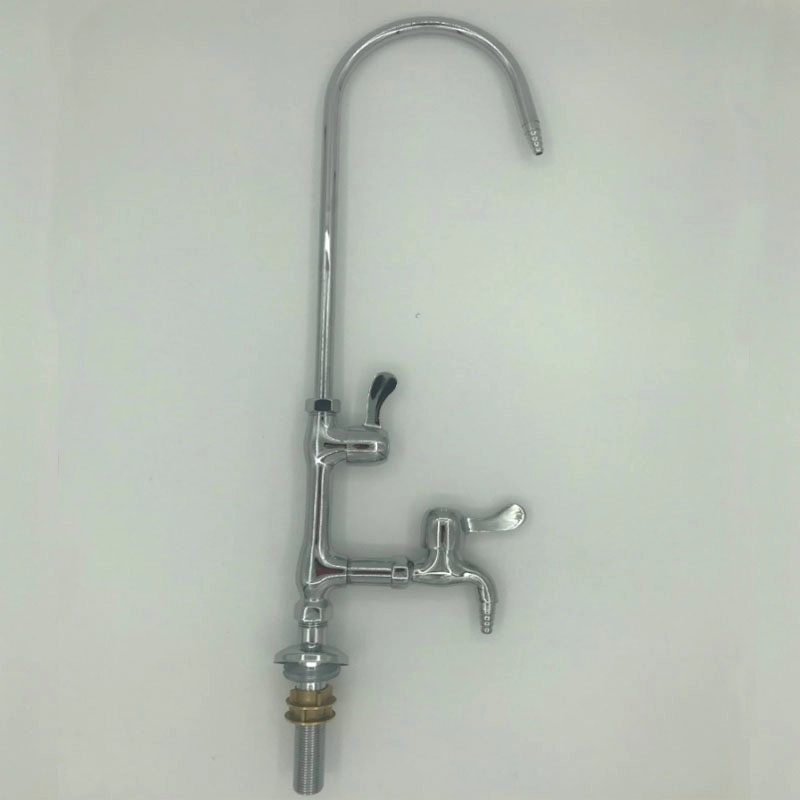 Faucet Lab Lubang Tunggal dengan Gagang Pisau Pergelangan Tangan