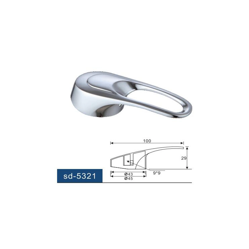 Faucet Single Lever Handle Untuk Kartrid 35mm Digunakan Untuk Kamar Mandi Atau Wastafel Dapur Atau Bak Mandi