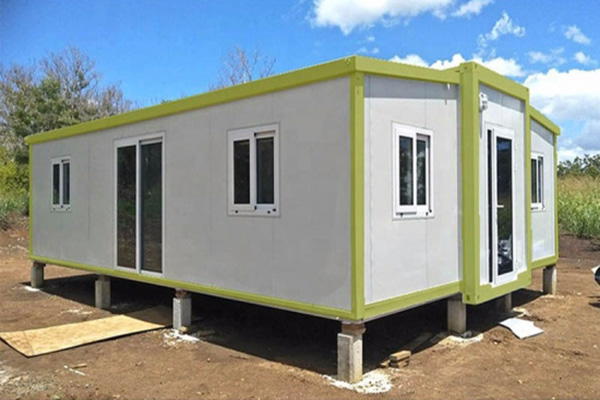 Rumah kontainer prefab 2 kamar tidur