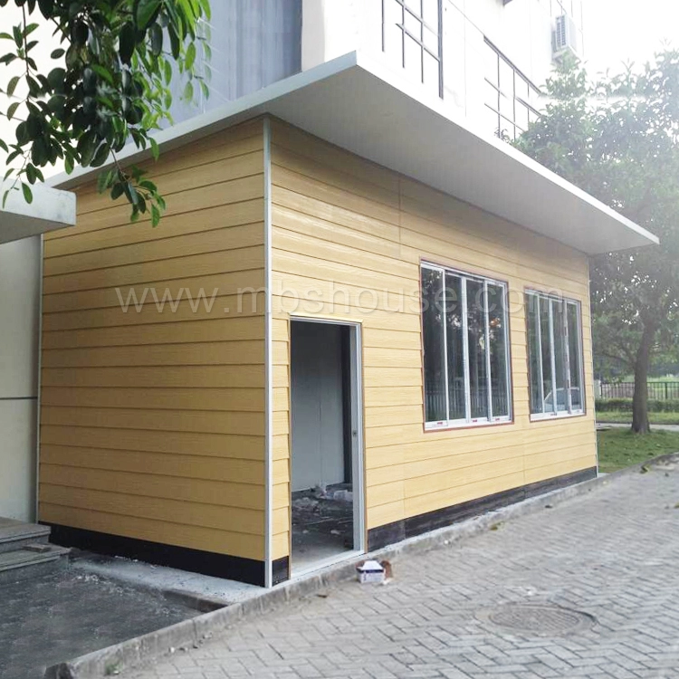 Kotak Penjaga Kecil Mewah Prefab Desain Baru dengan Atap Fashion