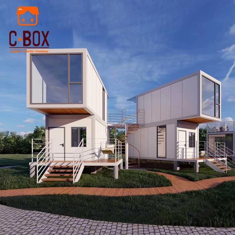 Kontainer rumah tinggal dengan sedikit furnitur menutupi desain kontainer Anda