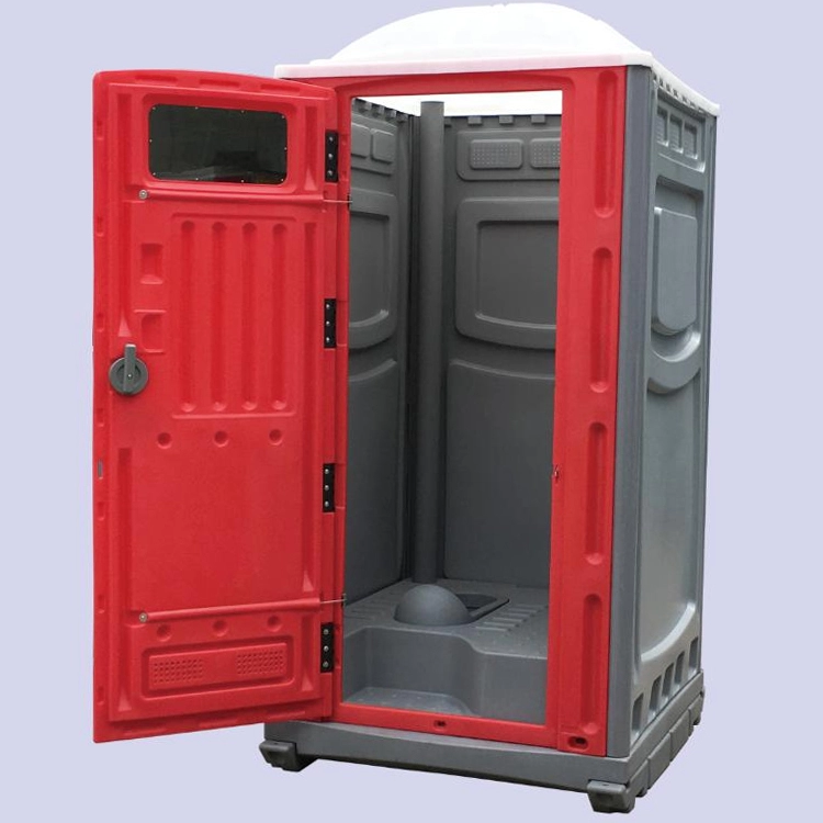 Konstruksi baja tahan badai yang disesuaikan dengan lingkungan, toilet portabel desain modern yang mewah