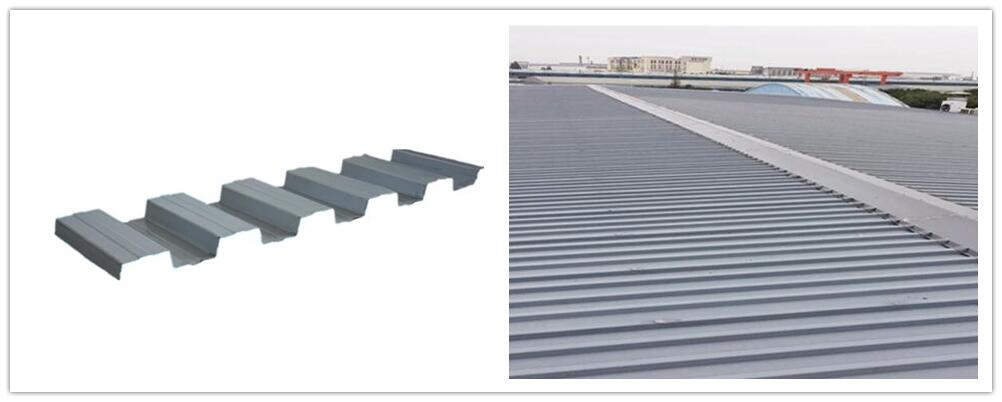 Lembaran baja logam bergelombang canai dingin untuk atap bangunan