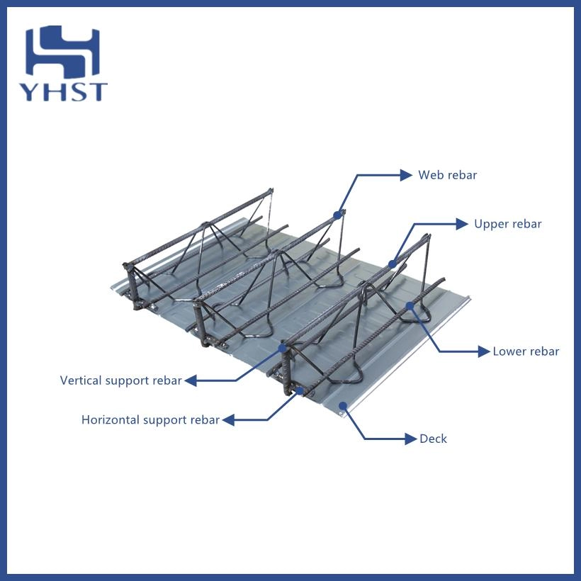 Dek rangka batang baja untuk bangunan bertingkat tinggi