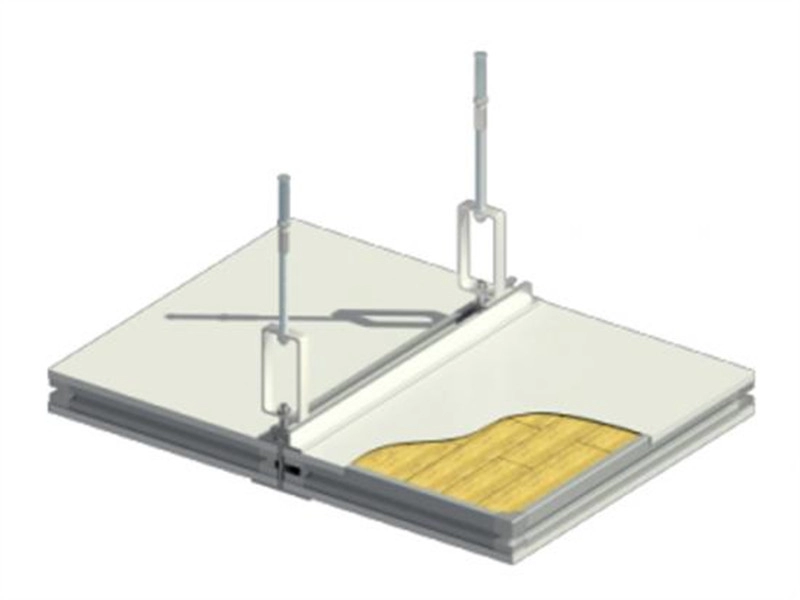 Plafon Baja I-Grid Dengan Sistem Sandwich Panel Untuk Ruangan Bersih