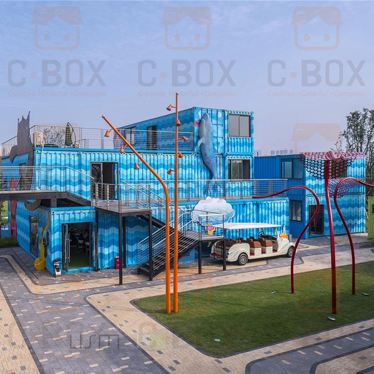 flatpack rumah kontainer hidup yang dapat diperluas wadah penyimpanan paket datar