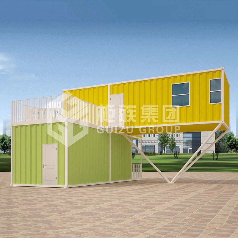 Produsen Cina Duplex Container memodifikasi rumah prefab untuk tempat tinggal dengan baja