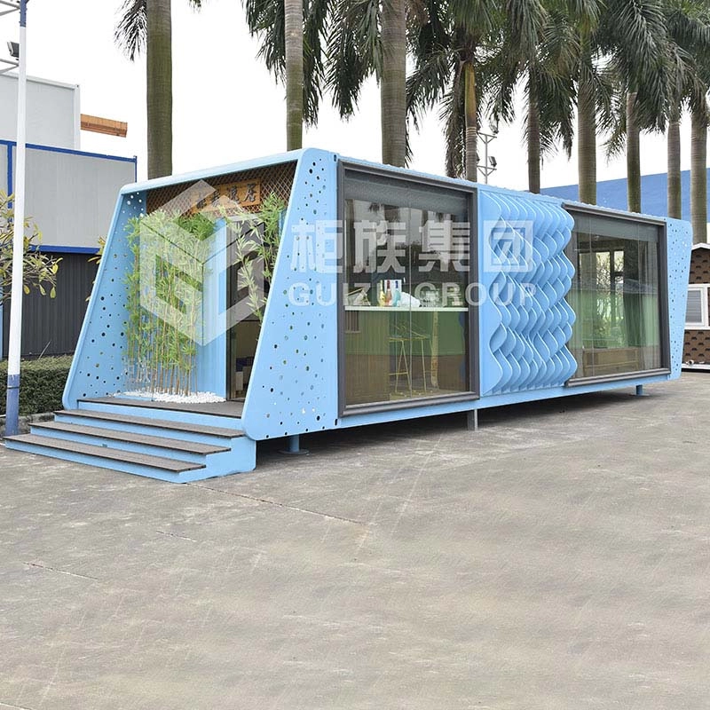 Produsen OEM China Prefab Mobile Hotel terbuat dari Veneer Bergelombang