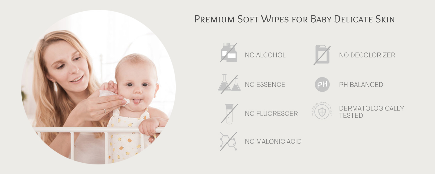 Tisu Basah Bayi Bebas Bahan Kimia