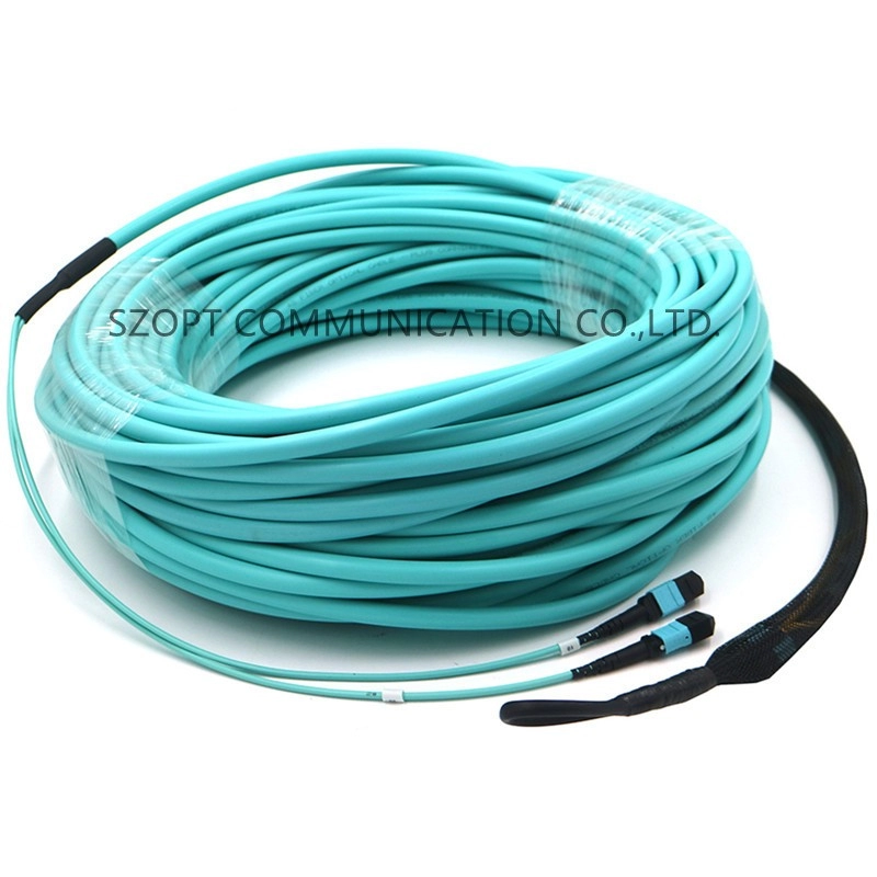 Kabel Batang MPO MTP dengan Mata Penarik SM MM OM3 OM4 OM5