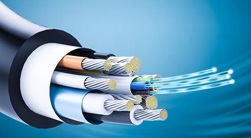 Struktur bagian dalam kabel HDMI serat optik