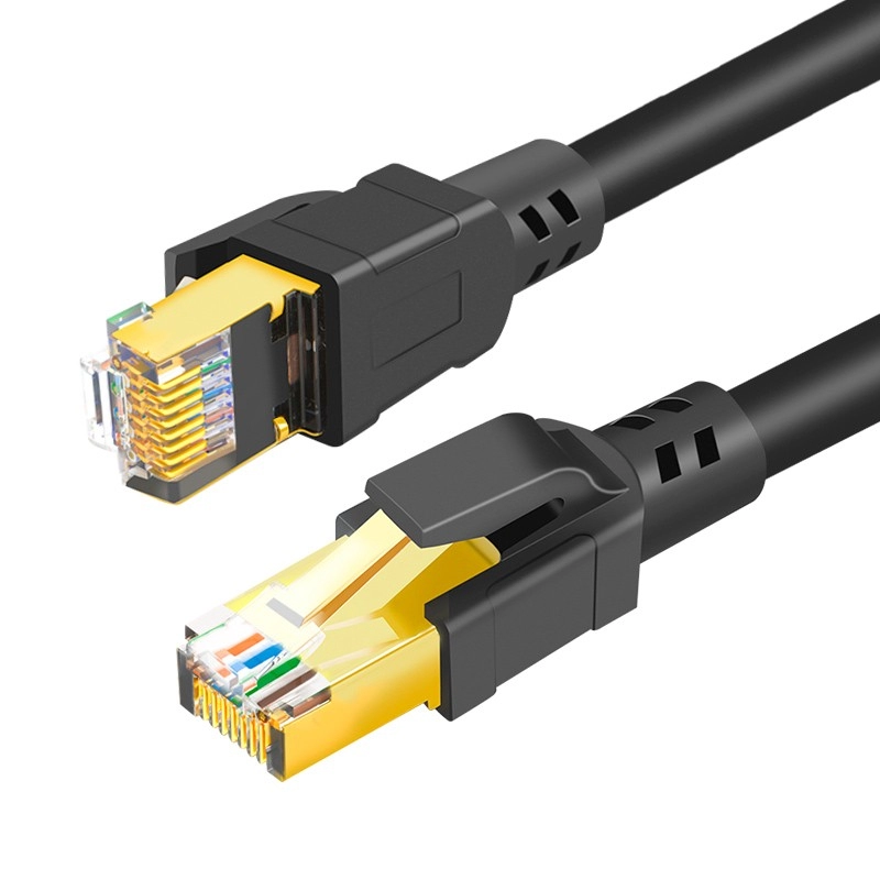 Kabel Patch Ethernet Cat8 RJ45-RJ45 UTP STP/FTP,SFTP dan SSTP