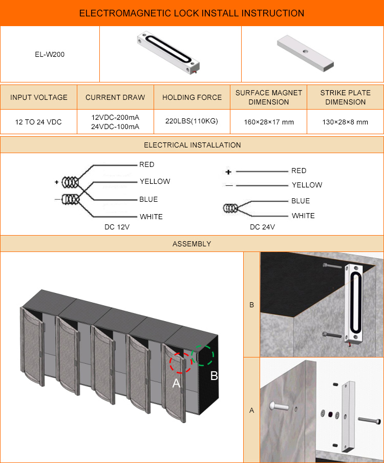 kunci magnetik luar ruangan